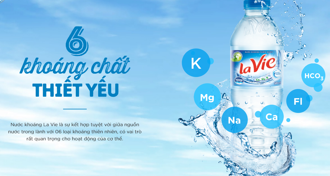 Nước khoáng Lavie